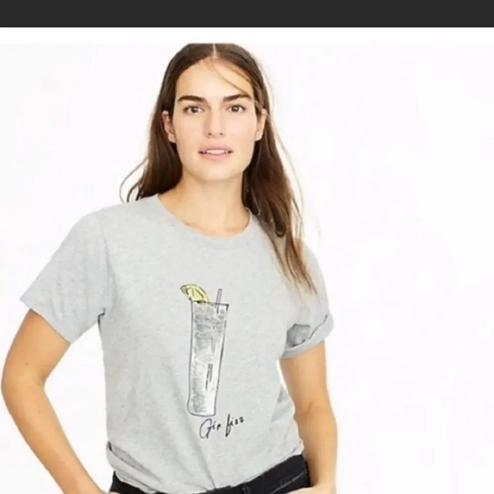 New J.Crew Gin Fizz t-shirt. Size XS